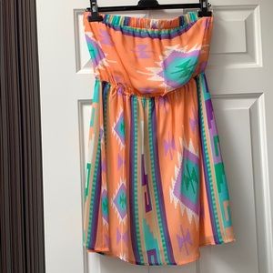 Aztec Print Spring/Summer Dress